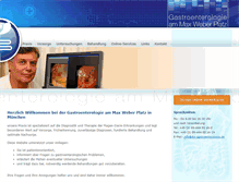 Tablet Screenshot of die-gastroenterologie.de